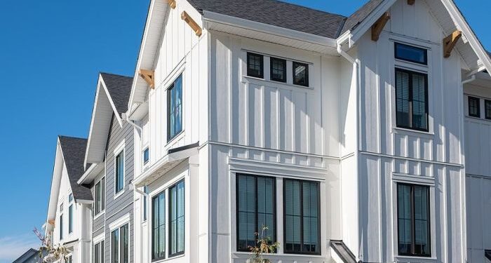 Vertical House Siding